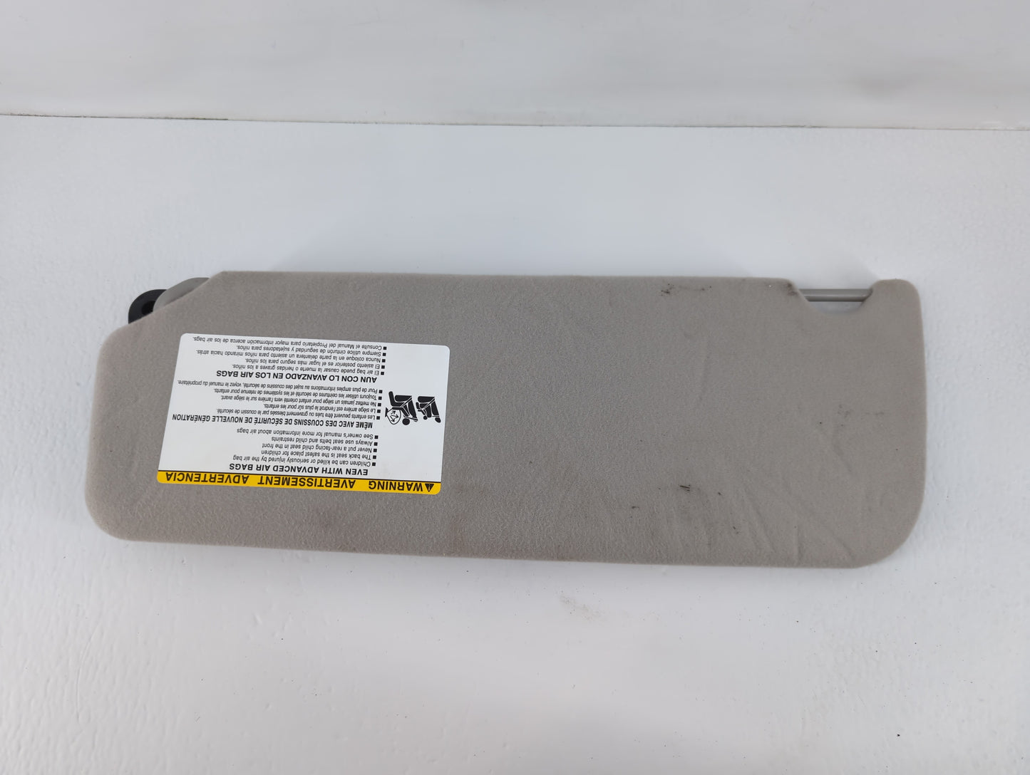 2005-2010 Toyota Sienna Sun Visor Shade Replacement Passenger Right Mirror Fits Fits 2005 2006 2007 2008 2009 2010 OEM Used