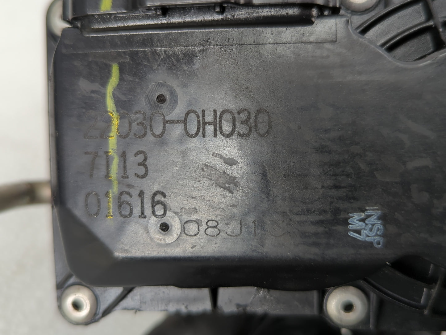 2007-2008 Toyota Solara Throttle Body P/N:22030-0H030 Fits Fits 2006 2007 2008 2009 2010 2011 2012 2013 2014 2015 OEM Used A