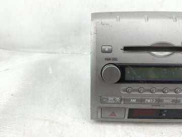 2007-2008 Toyota Tacoma Radio AM FM Cd Player Receiver Replacement P/N:86120-04131 Fits Fits 2007 2008 OEM Used Auto Parts