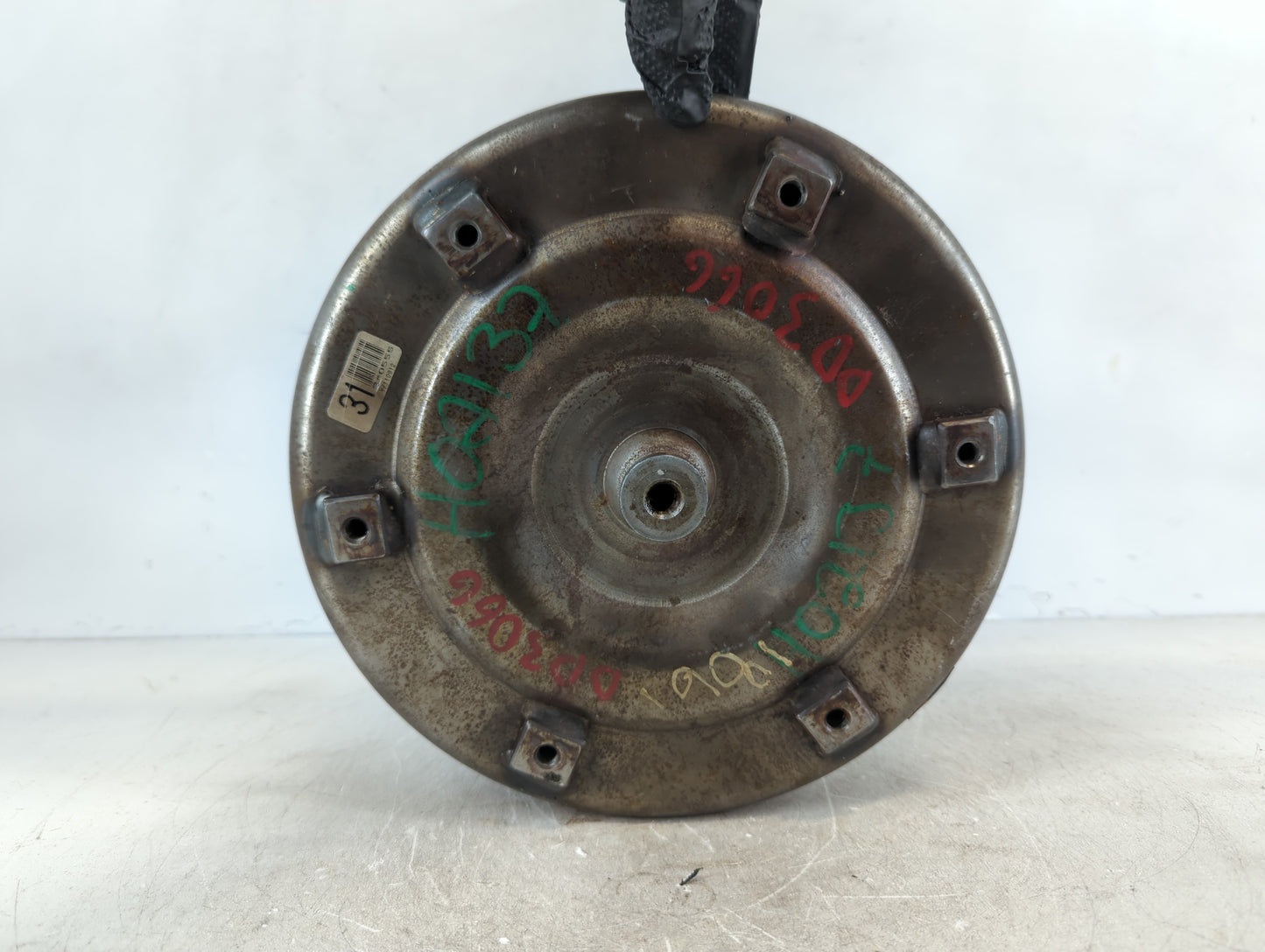 2008 Toyota Yaris Torque Converter Automatic Transmission OEM P/N:3#0555 Y/110912 Fits OEM Used Auto Parts - Oemusedautopart