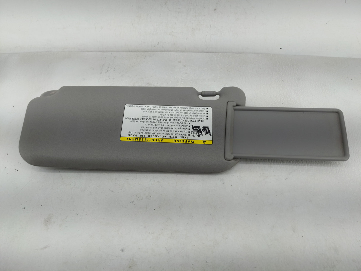 2007-2011 Toyota Yaris Sun Visor Shade Replacement Passenger Right Mirror Fits Fits 2007 2008 2009 2010 2011 OEM Used Auto P