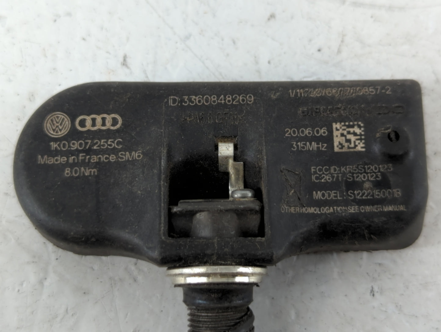 2008 Volkswagen Jetta Tire Pressure Monitoring System Sensor Tpms - Oemusedautoparts1.com