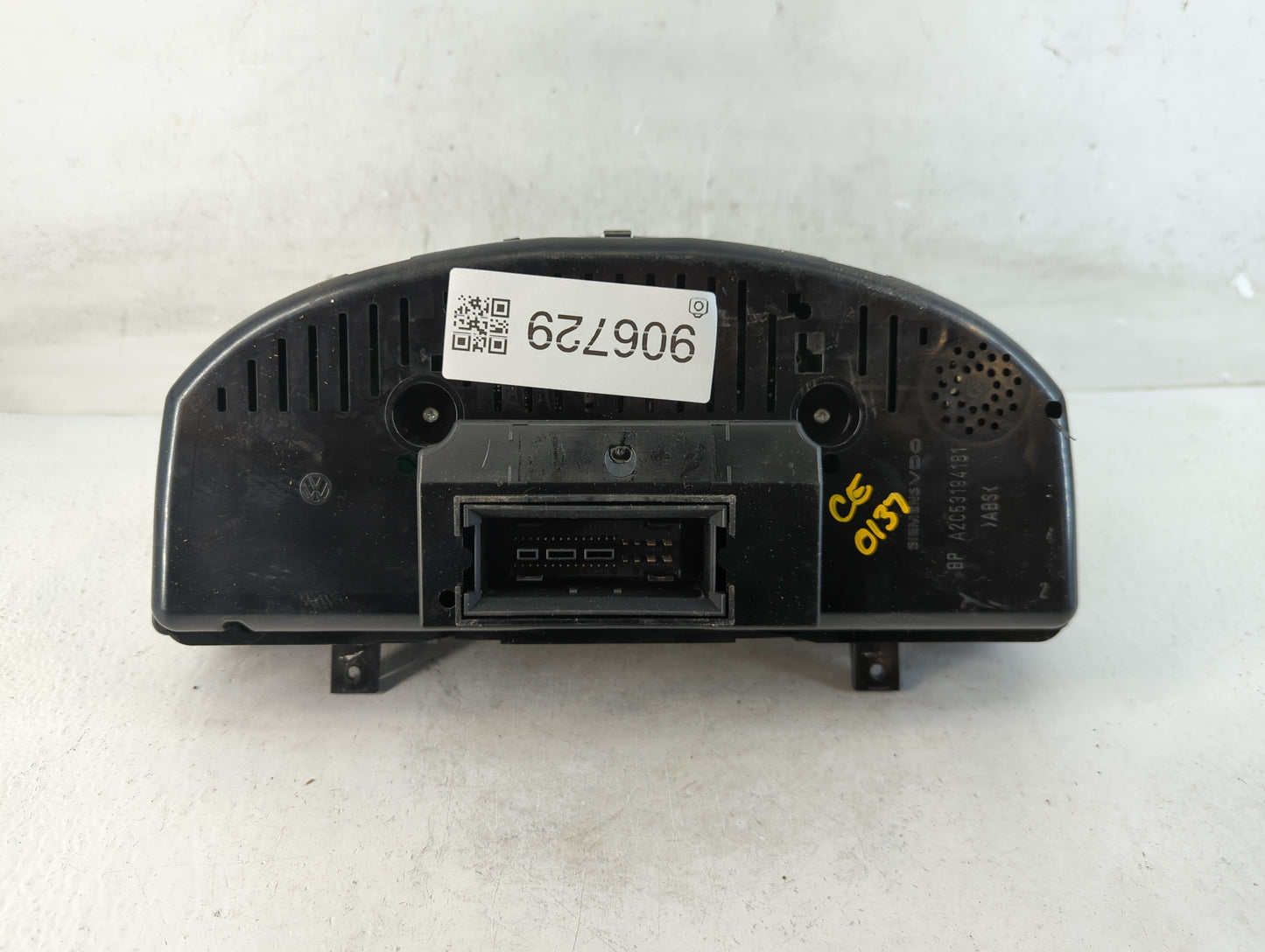 2008 Volkswagen Passat Instrument Cluster Speedometer Gauges P/N:A2C53194181 Fits OEM Used Auto Parts - Oemusedautoparts1.co