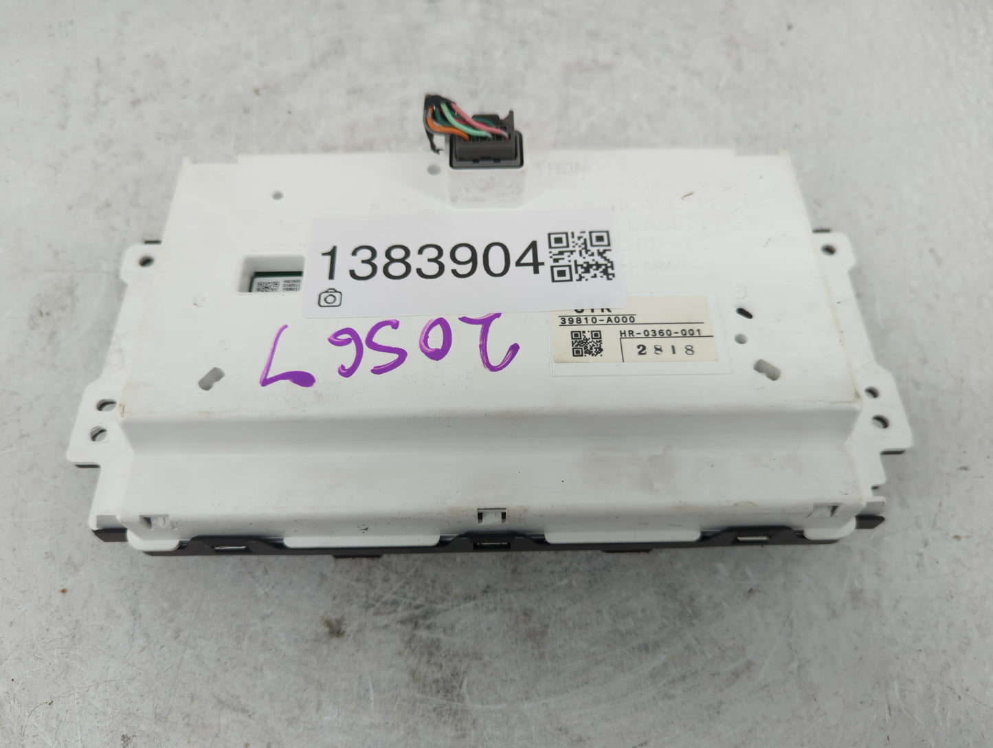 2007-2009 Acura Rdx Information Display Screen - Oemusedautoparts1.com