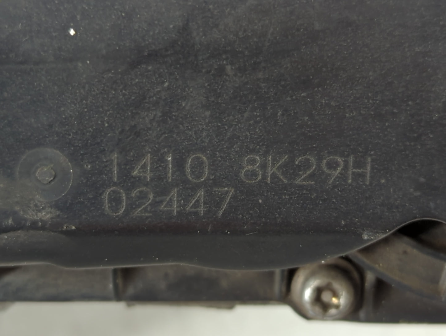 2009 Acura Tsx Throttle Body P/N:02447 1410 8K29H Fits OEM Used Auto Parts - Oemusedautoparts1.com