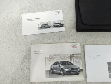 2009 Audi A4 Owners Manual Book Guide P/N:291 561 8K2 OEM Used Auto Parts