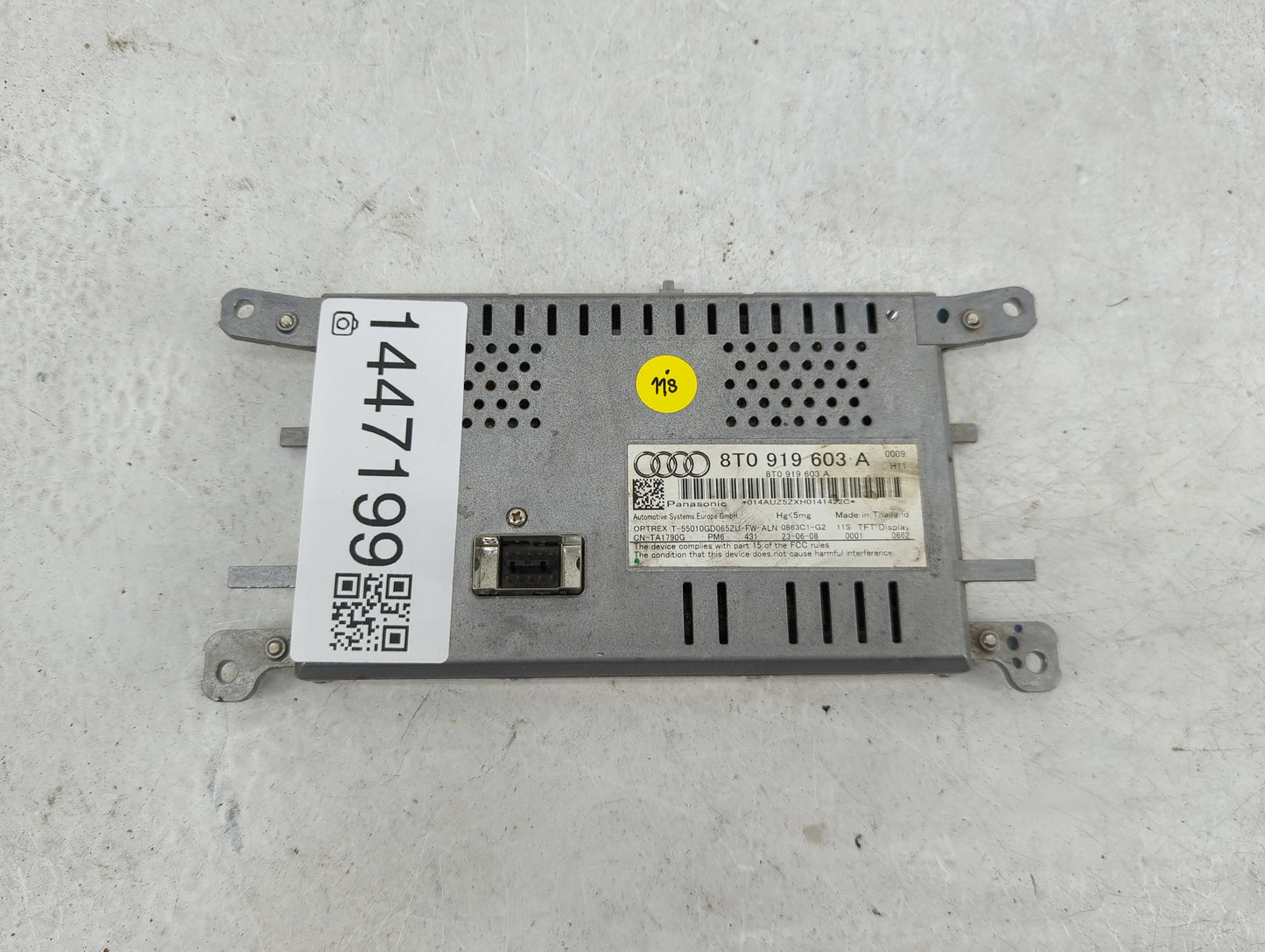 2009 Audi A4 Information Display Screen - Oemusedautoparts1.com