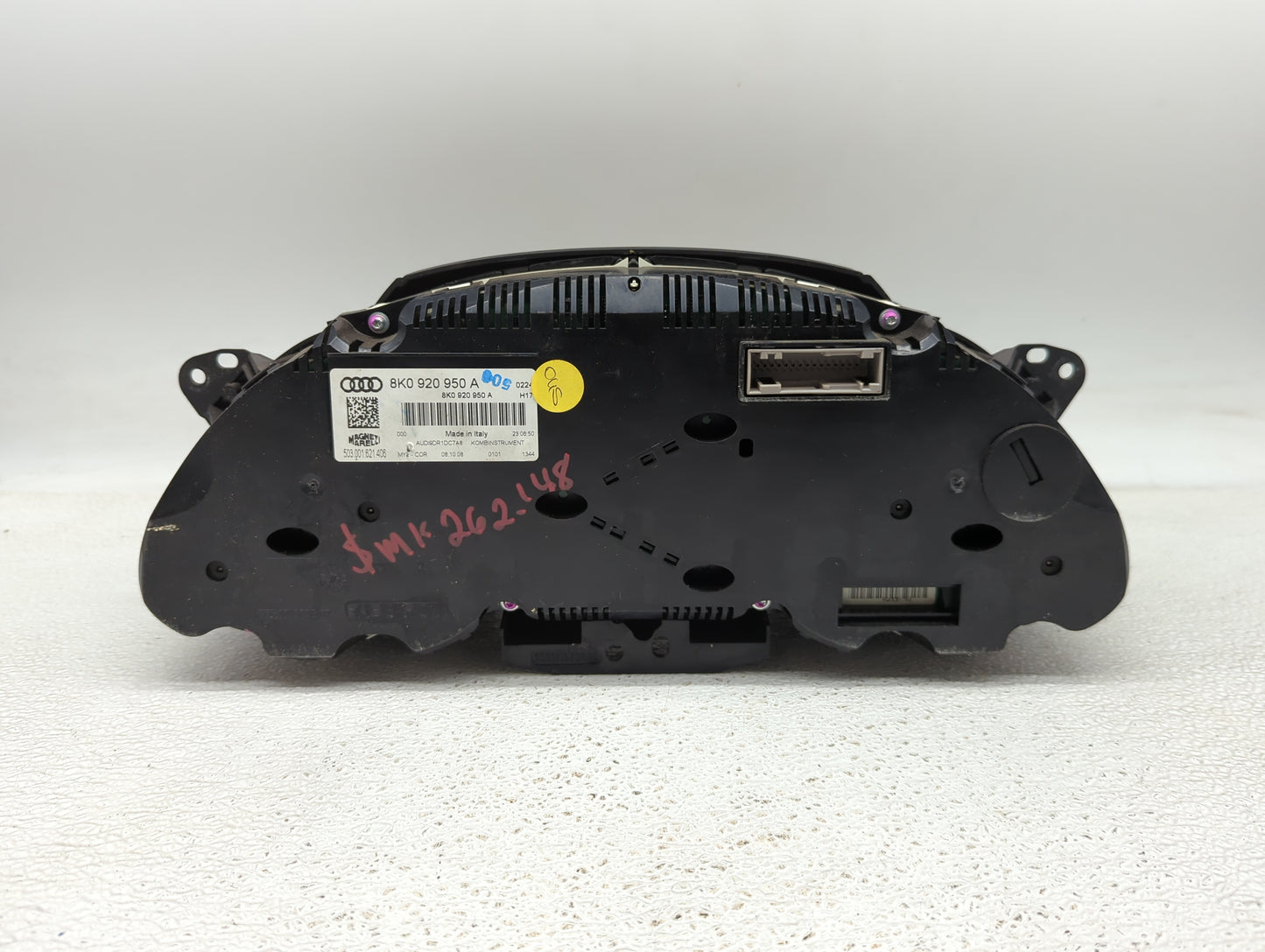 2009 Audi A4 Instrument Cluster Speedometer Gauges P/N:8K0920950A Fits OEM Used Auto Parts - Oemusedautoparts1.com