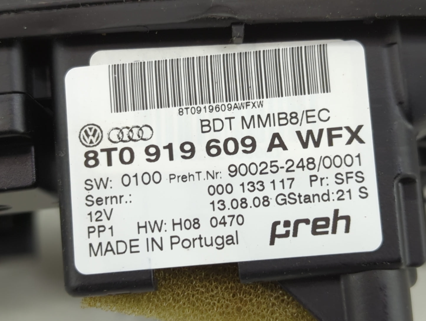 2009-2009 Audi A4 Radio Control Panel - Oemusedautoparts1.com