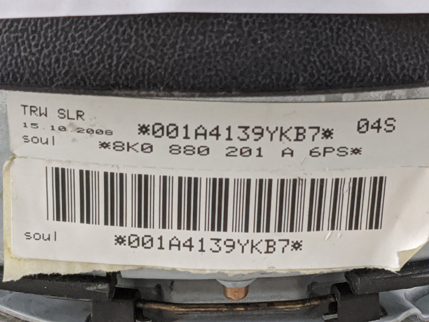 2007-2009 Audi A4 Air Bag Driver Left Steering Wheel Mounted 1477532 - Oemusedautoparts1.com