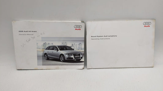 2009 Audi A4 Owners Manual Book Guide OEM Used Auto Parts