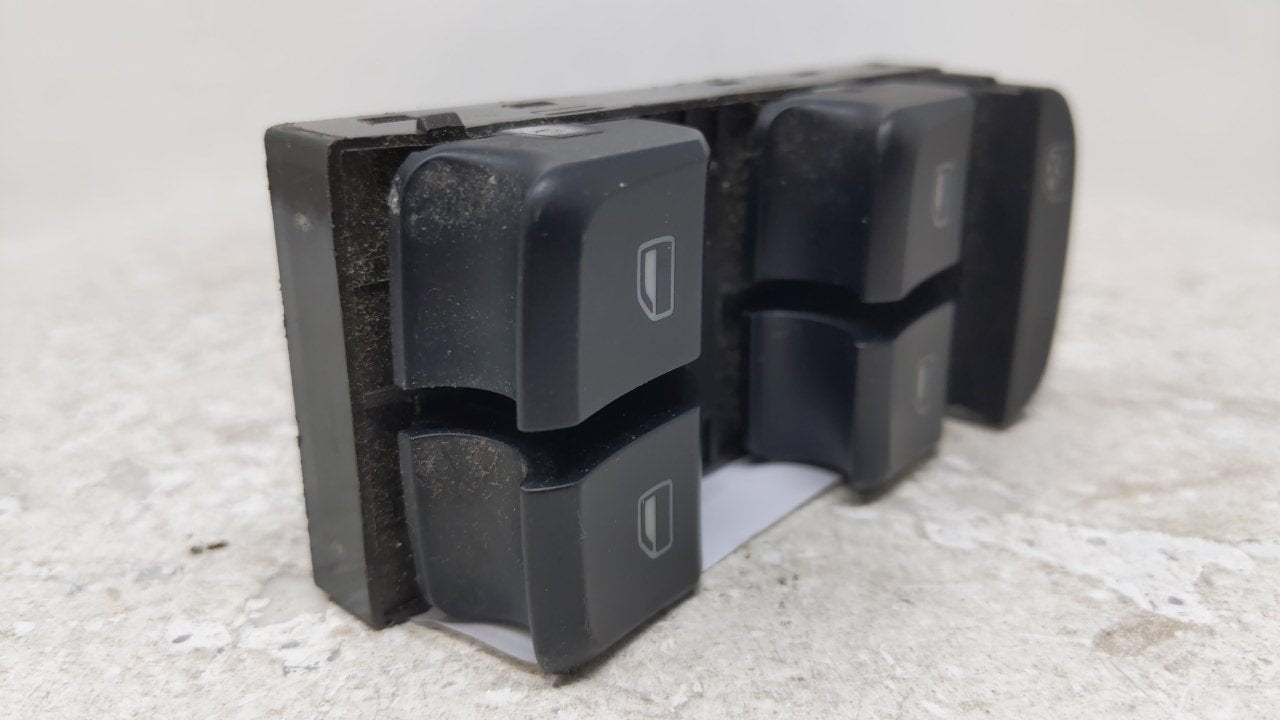 2009 Audi A4 Master Power Window Switch Replacement Driver Side Left Fits OEM Used Auto Parts - Oemusedautoparts1.com