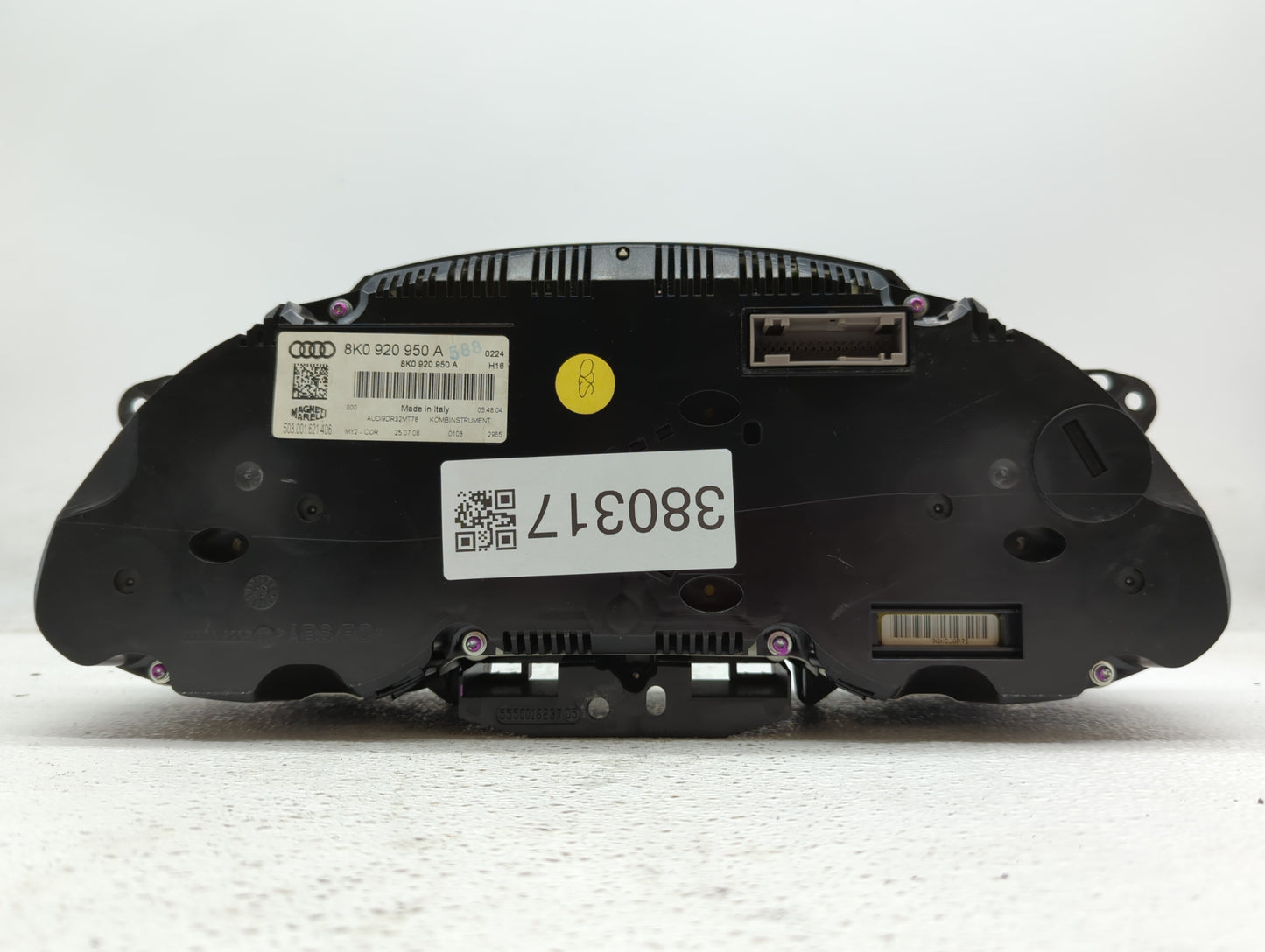 2009 Audi A4 Instrument Cluster Speedometer Gauges P/N:8K0 920 950 A 8K0920950A Fits OEM Used Auto Parts - Oemusedautoparts1