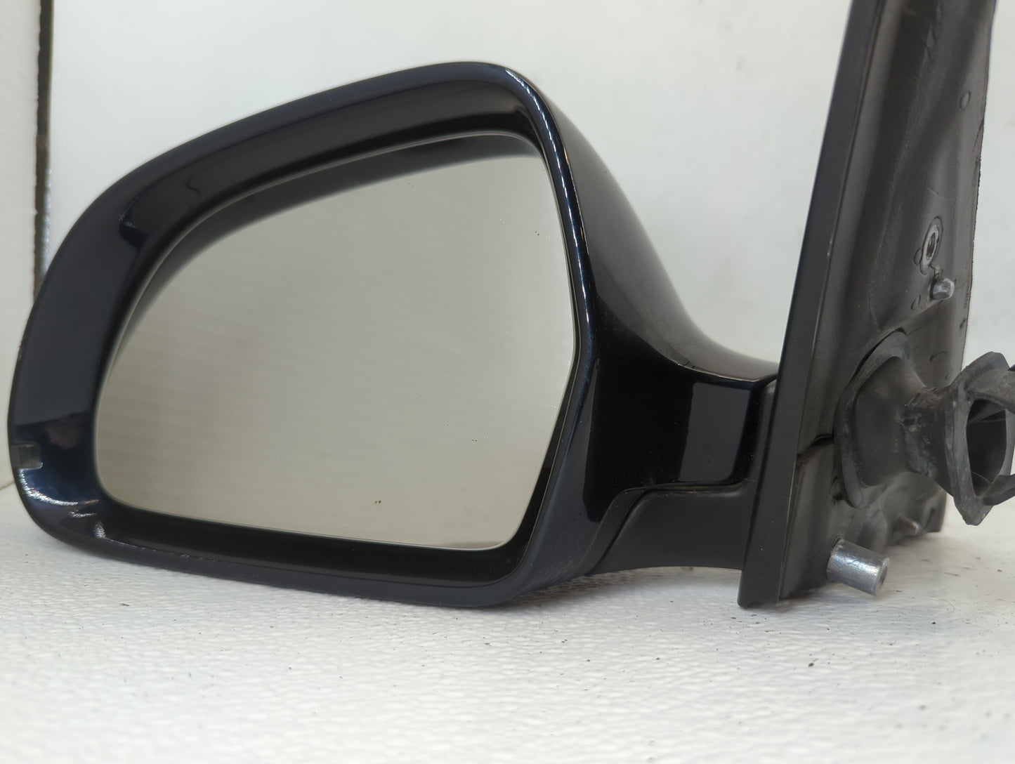 2009-2009 Audi A4 Driver Left Side View Manual Door Mirror Blue - Oemusedautoparts1.com