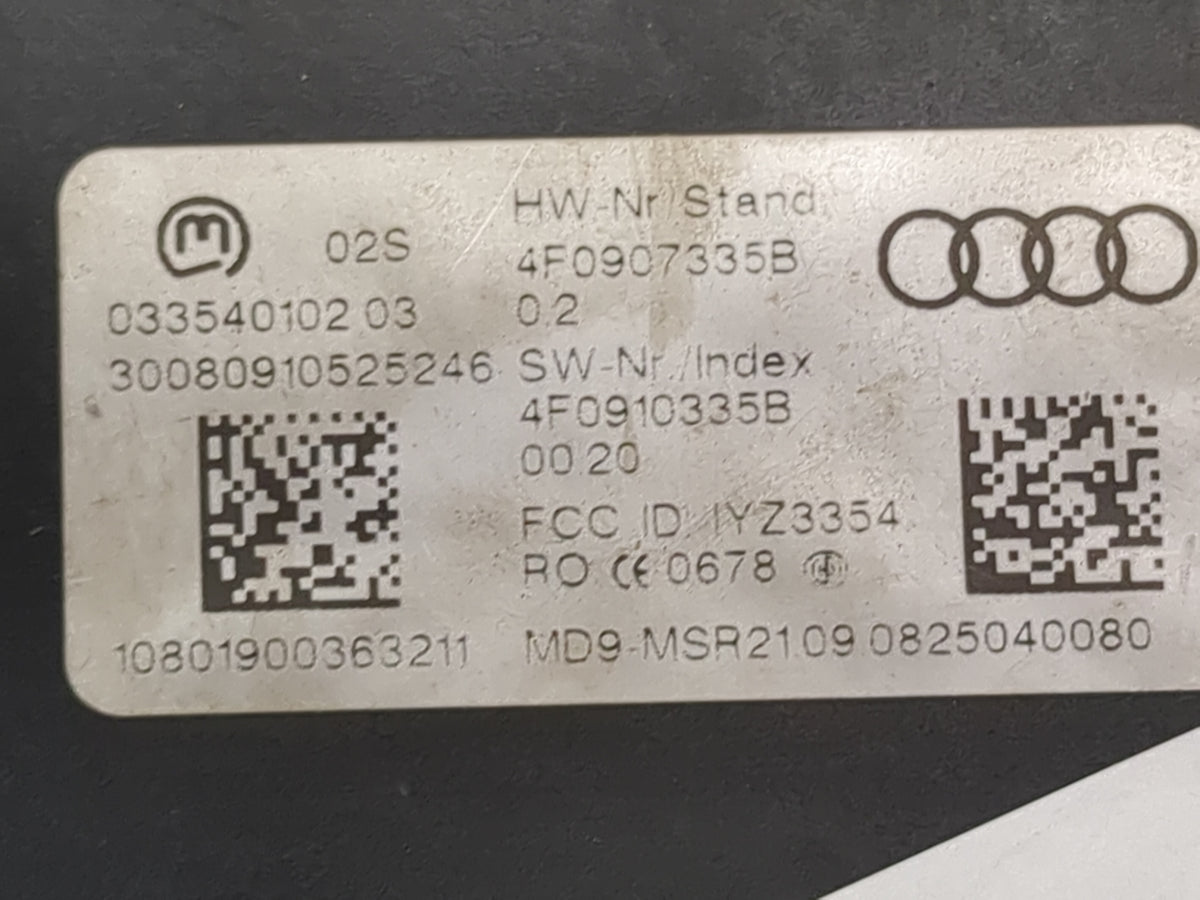 2009-2015 Audi A6 Theft-locking Control Module - Oemusedautoparts1.com