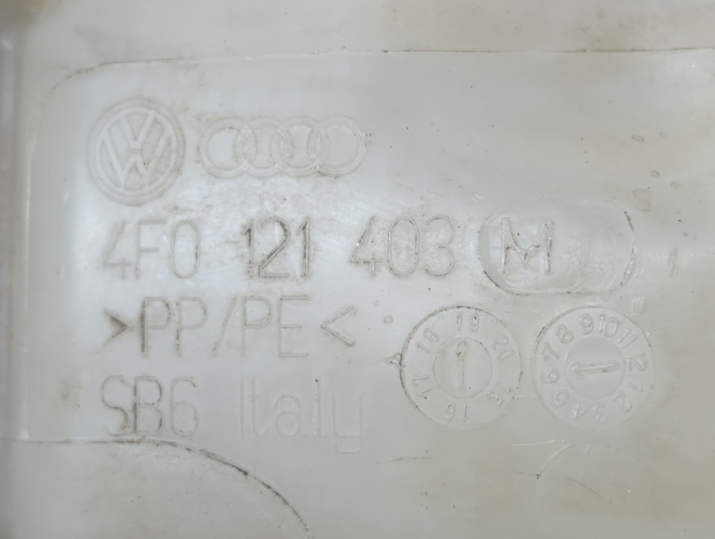 Audi A6 Radiator Coolant Overflow Expansion Tank Bottle - Oemusedautoparts1.com