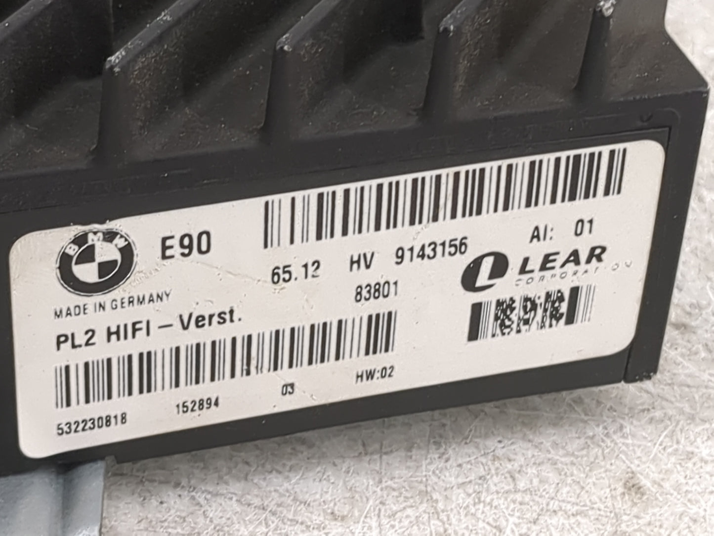 Bmw 328xi Tuner Satellite Receiver 9143156|532230818|152894 - Oemusedautoparts1.com