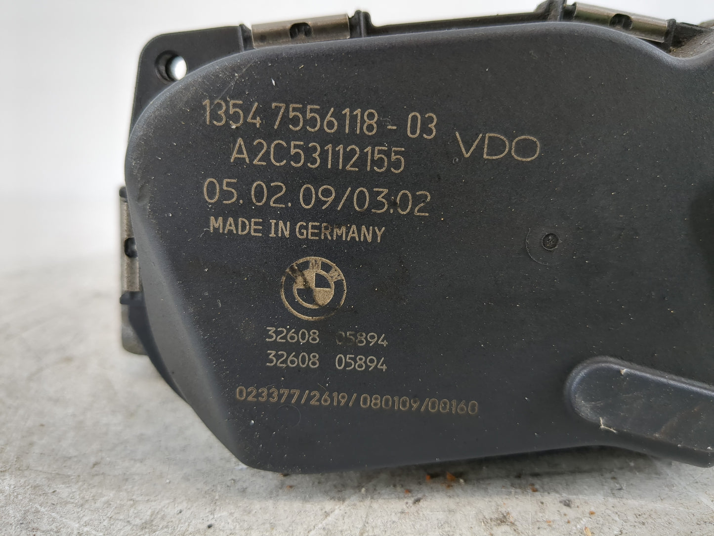 2009 Bmw 328i Xdrive Throttle Body Fits Fits 2007 2008 2010 2011 2012 2013 OEM Used Auto Parts - Oemusedautoparts1.com