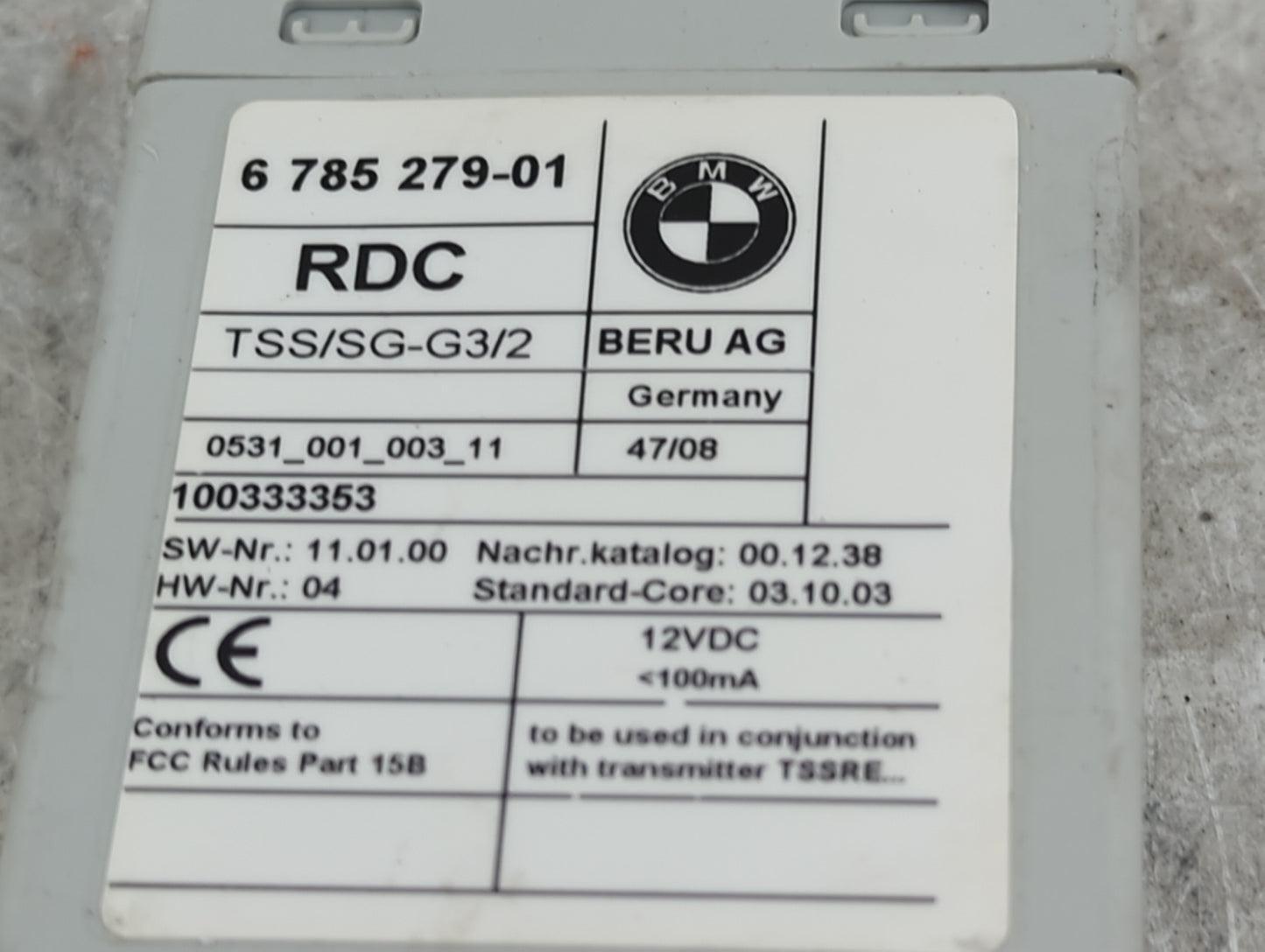 2008-2010 Bmw 528i Body Control Module Bcm Inner Cabin Fuse Box - Oemusedautoparts1.com