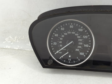 2008-2010 Bmw 535i Instrument Cluster Speedometer Gauges P/N:62.10-9194887 110.080.398/043 Miles:152K Fits Fits 2008 2009 2010 OEM Used Auto Parts