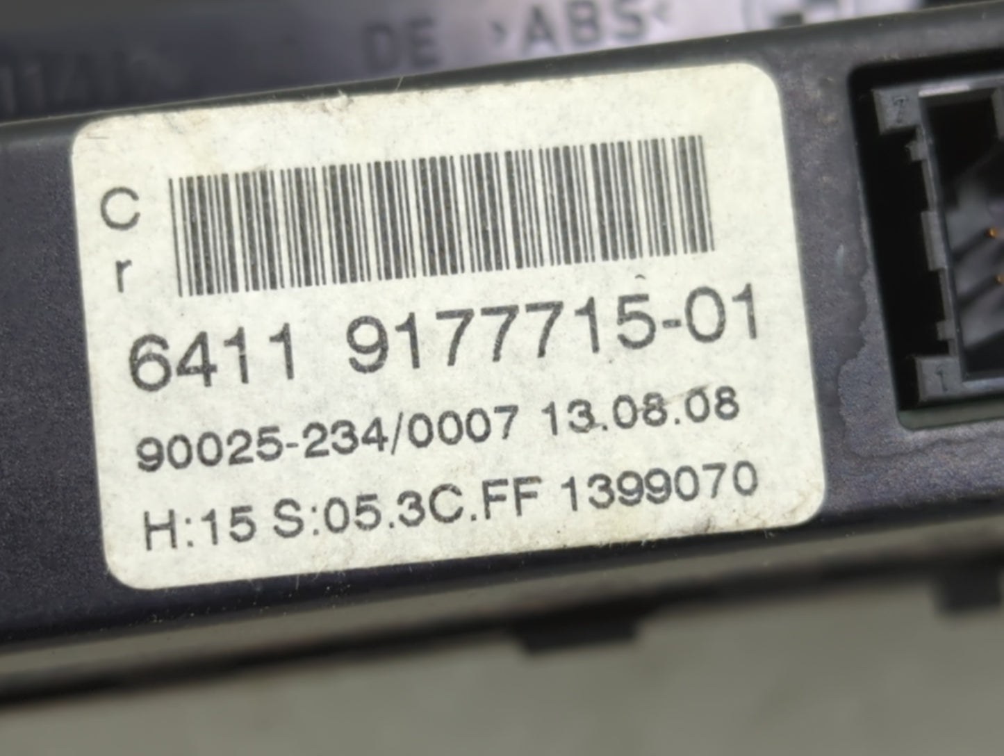 2008-2010 Bmw 550i Climate Control Module Temperature AC/Heater Replacement P/N:6411 9177715-01 Fits Fits 2008 2009 2010 OEM