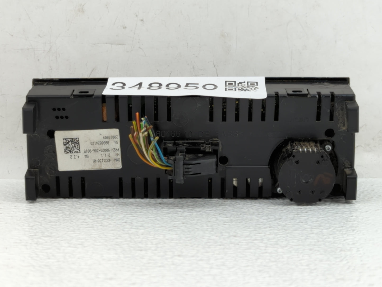2013-2018 Bmw 640i Climate Control Module Temperature AC/Heater Replacement P/N:9331844 Fits OEM Used Auto Parts - Oemusedau