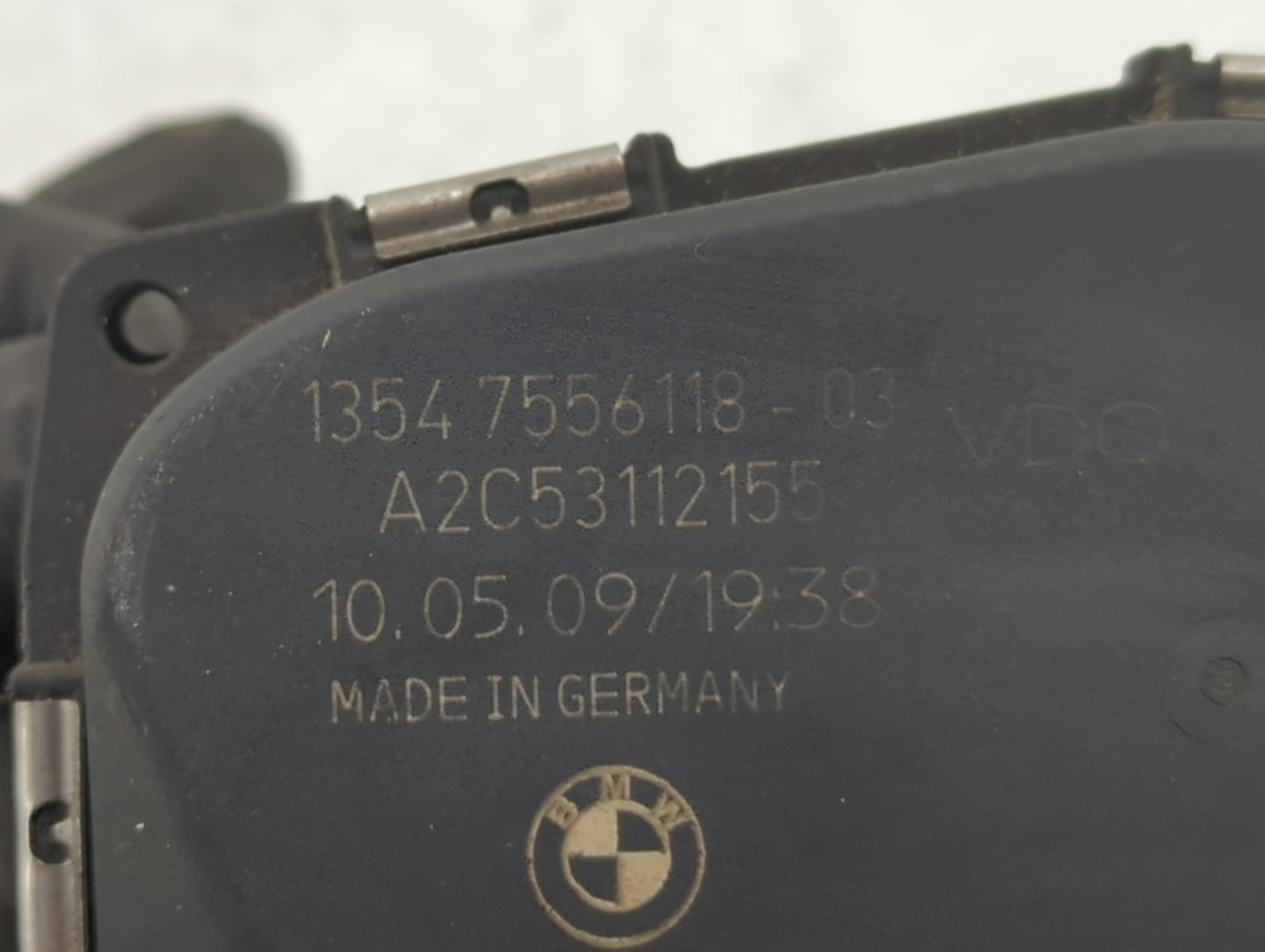 2007-2010 Bmw X5 Throttle Body P/N:1354 7556118-03 1354 7556118-04, 12394 04610 Fits Fits 2007 2008 2009 2010 2011 2012 2013