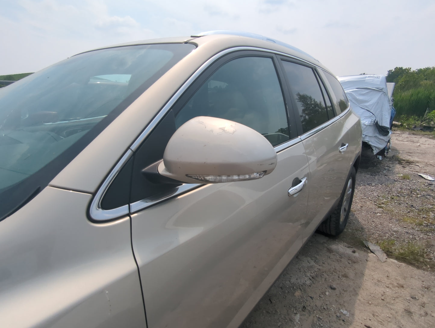 2008-2012 Buick Enclave Driver Side View Mirror - Left Door Mirror OEM Used - Oemusedautoparts1.com