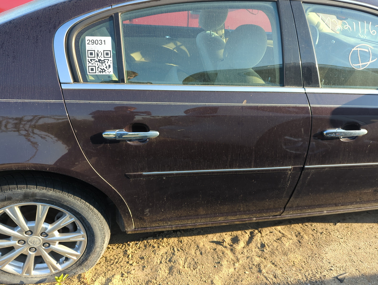 2006-2011 Buick Lucerne Passenger Rear Door Oem - Oemusedautoparts1.com