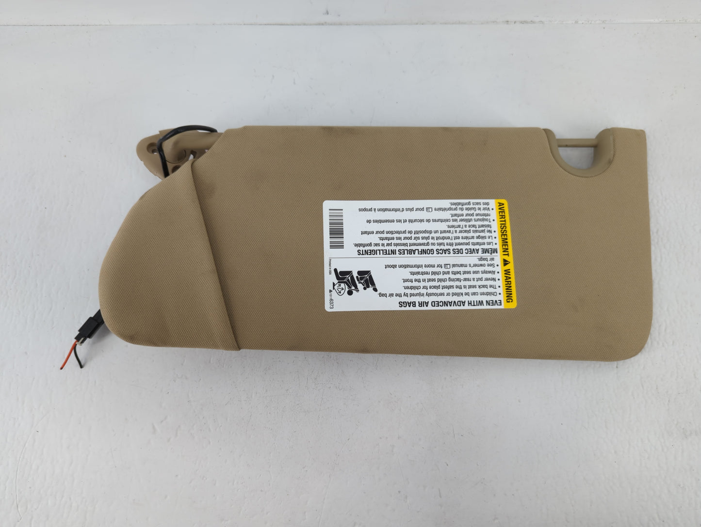 2006-2011 Buick Lucerne Sun Visor Shade Replacement Passenger Right Mirror Fits Fits 2006 2007 2008 2009 2010 2011 OEM Used