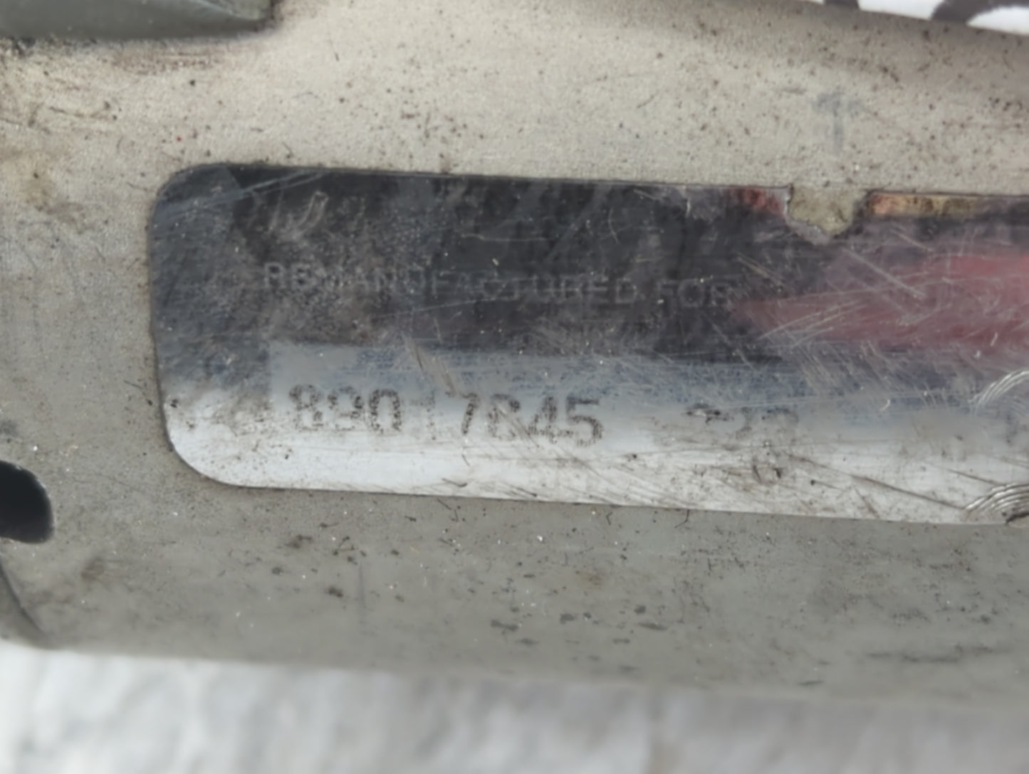 2009-2011 Buick Lucerne Car Starter Motor Solenoid OEM P/N:890 17845 Fits Fits 2006 2007 2008 2009 2010 2011 OEM Used Auto P