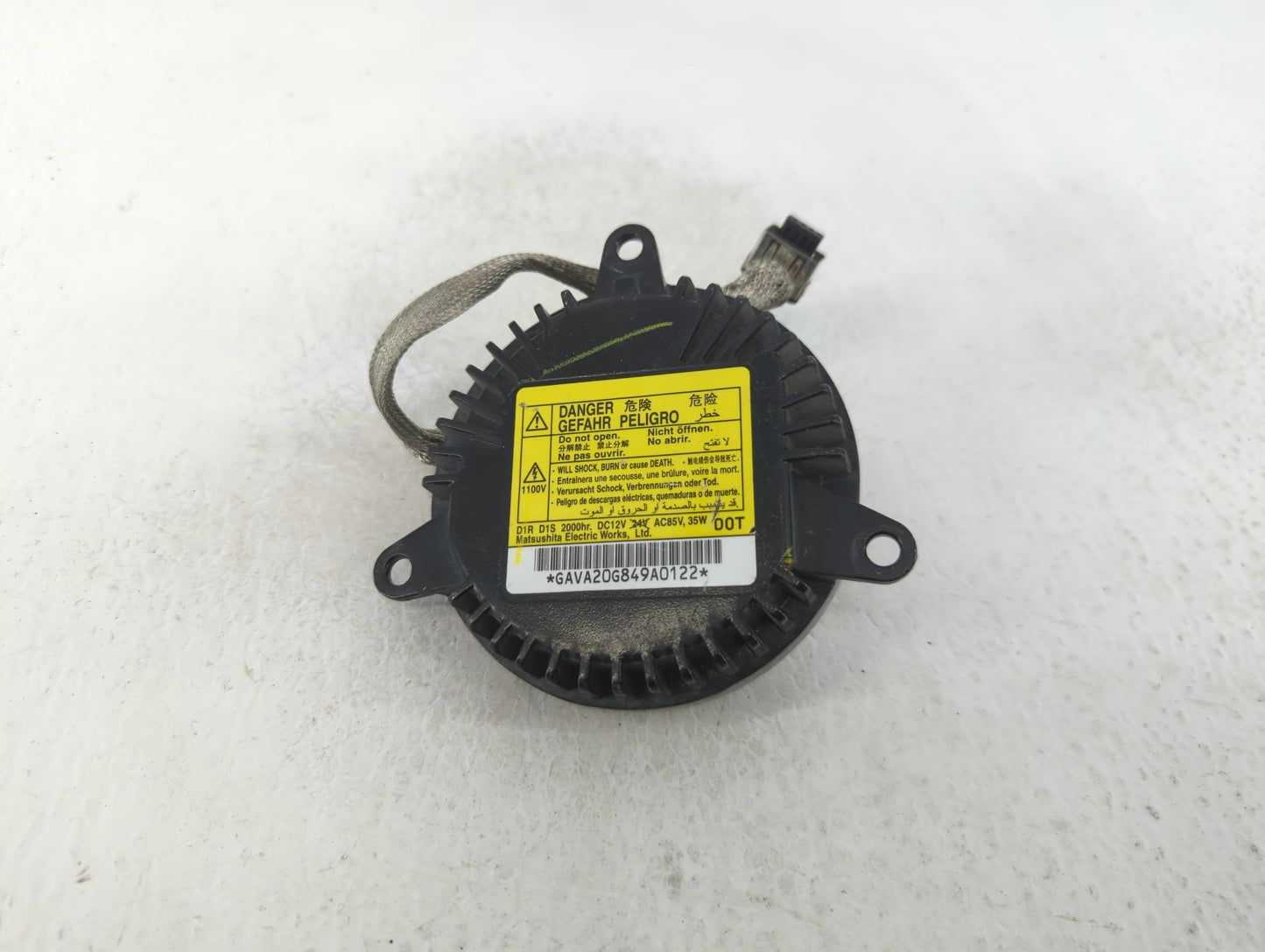 2008-2009 Cadillac Cts Headlight Ballast Head Light - Oemusedautoparts1.com