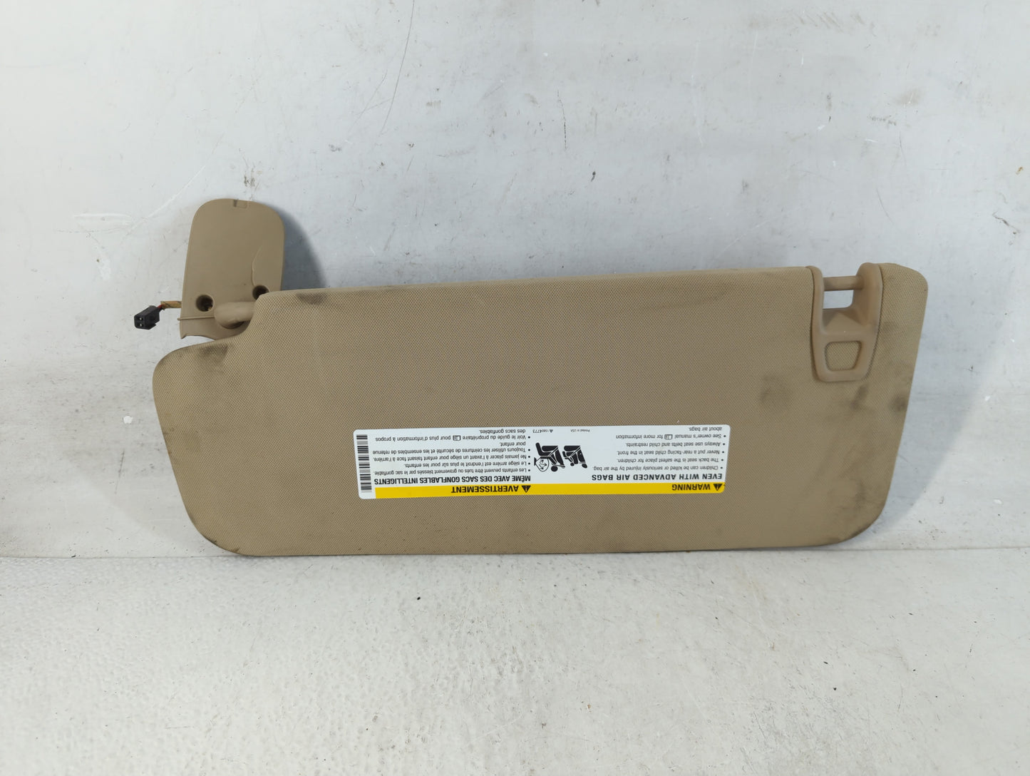 2007-2014 Cadillac Escalade Sun Visor Shade Replacement Passenger Right Mirror Fits Fits 2007 2008 2009 2010 2011 2012 2013