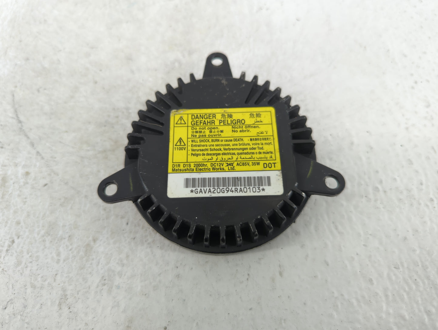 2009 Cadillac Sts Headlight Ballast Head Light - Oemusedautoparts1.com