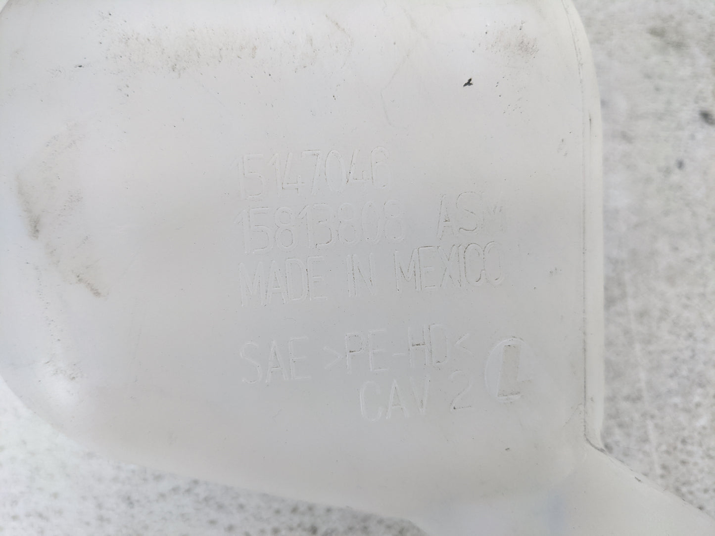 2006-2011 Chevrolet Hhr Windshield Washer Fluid Reservoir Bottle Oem - Oemusedautoparts1.com