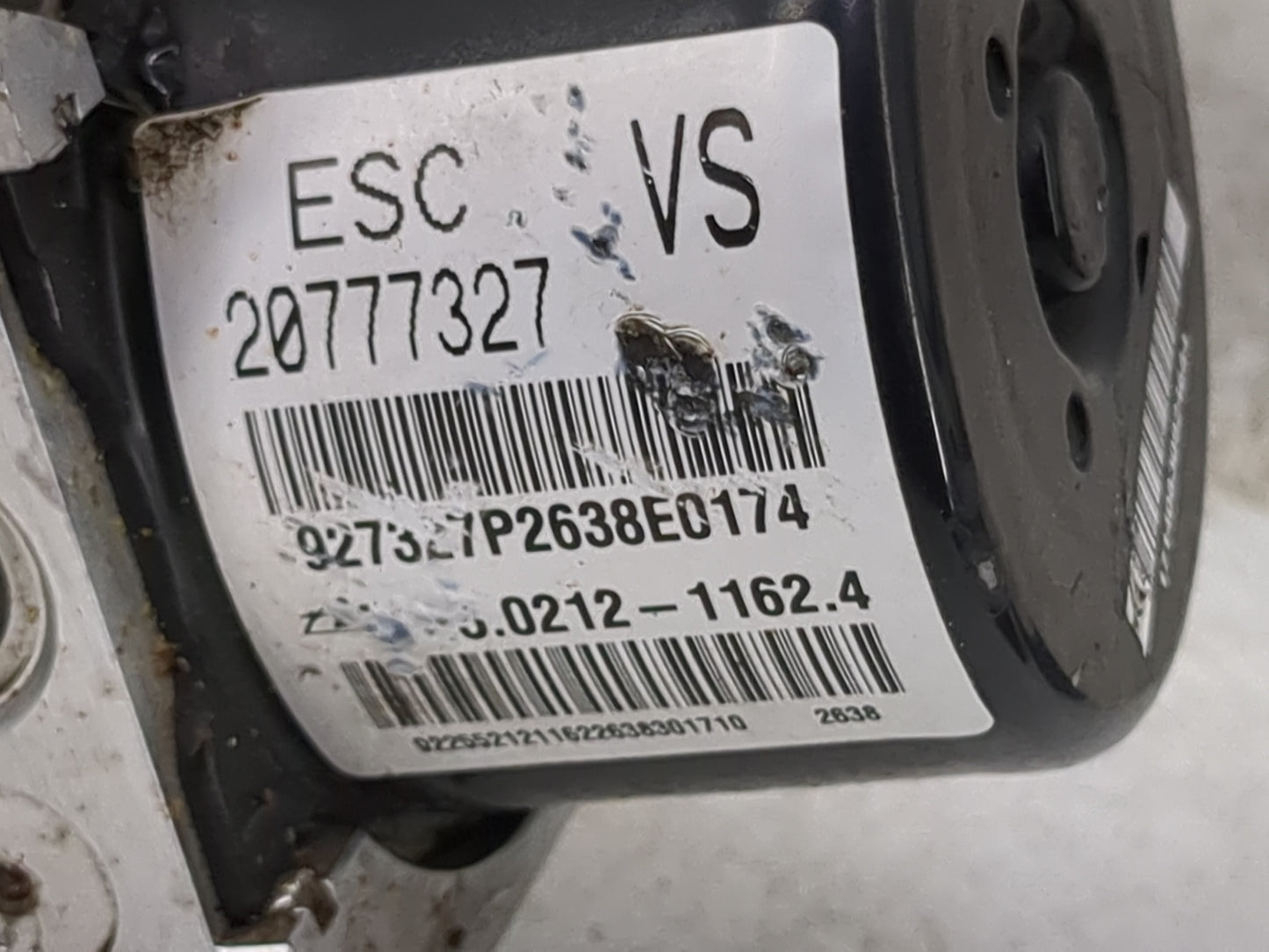 2009-2011 Chevrolet Hhr ABS Pump Control Module Replacement P/N:20777327 92732TP2638E0174, 0212-1162.4 Fits Fits 2009 2010 2