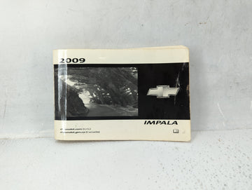2009 Chevrolet Impala Owners Manual Book Guide P/N:25783631 A OEM Used Auto Parts