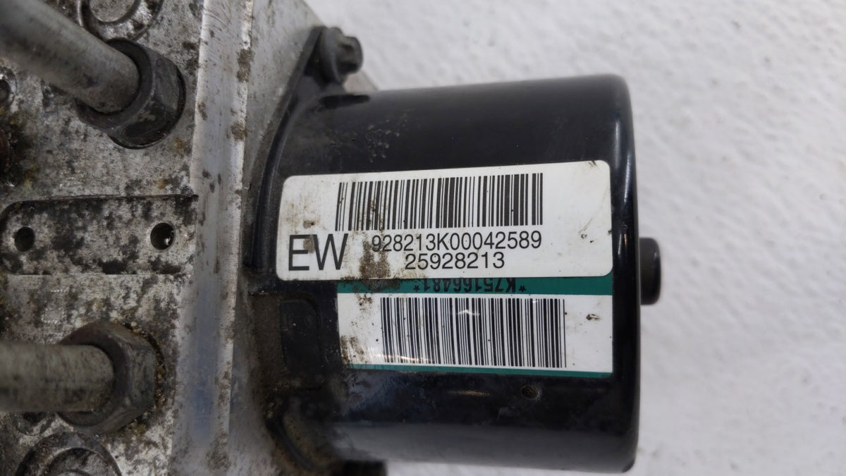 2008-2009 Chevrolet Malibu Anti-Lock Brake ABS Pump Module Actuator OEM P/N:25949989 20812604, 25928254 Fits Fits 2008 2009