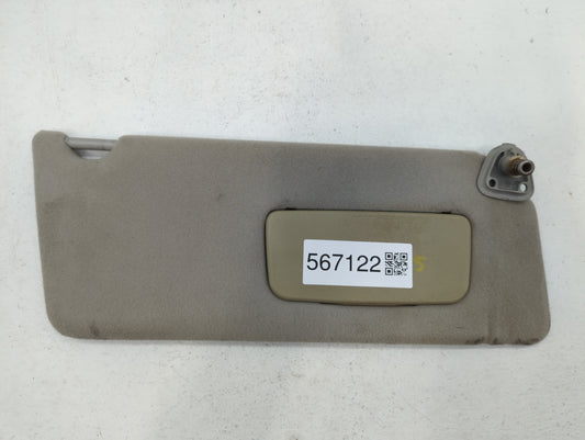 2007-2013 Chevrolet Silverado 1500 Sun Visor Shade Replacement Passenger Right Mirror Fits OEM Used Auto Parts