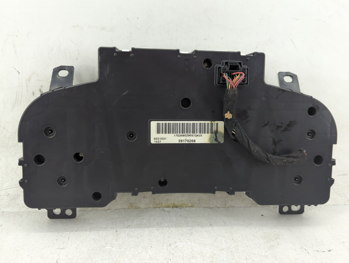 2008-2014 Chevrolet Suburban Instrument Cluster Speedometer Gauges P/N:28170268 Miles:137K Fits OEM Used Auto Parts - Oemuse