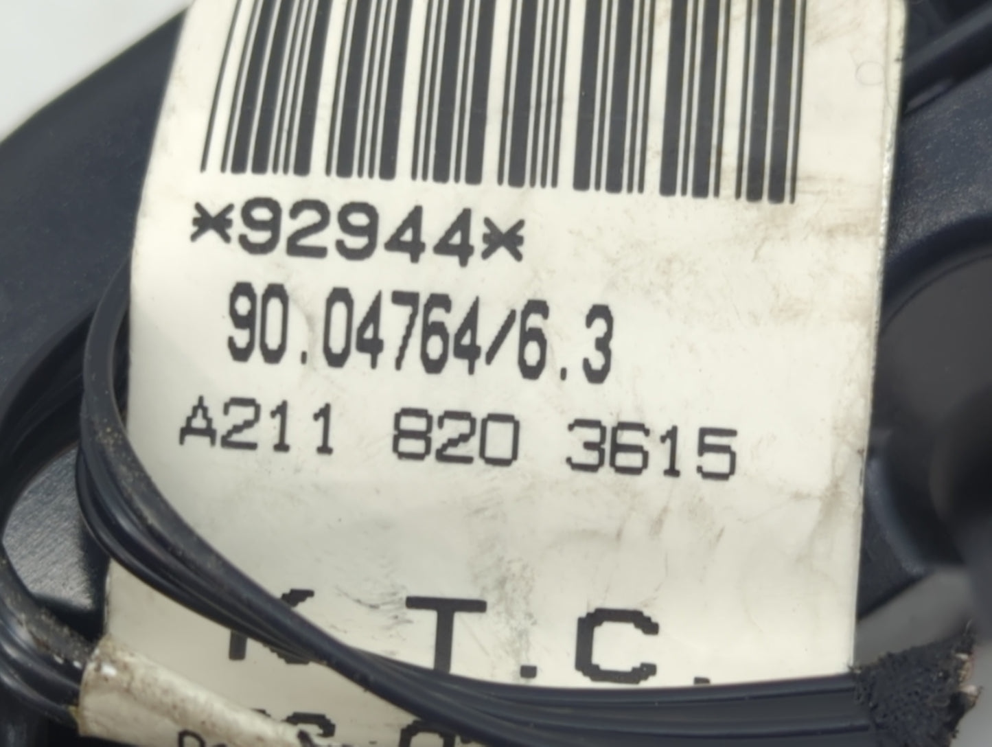 2009 Chrysler E Class Climate Control Module Temperature AC/Heater Replacement P/N:2118203615 Fits OEM Used Auto Parts - Oem
