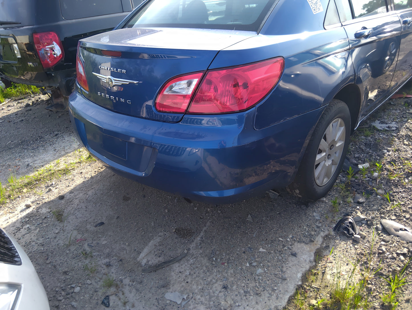2007-2010 Chrysler Sebring Rear Bumper Assembly Oem 5036202 - Oemusedautoparts1.com