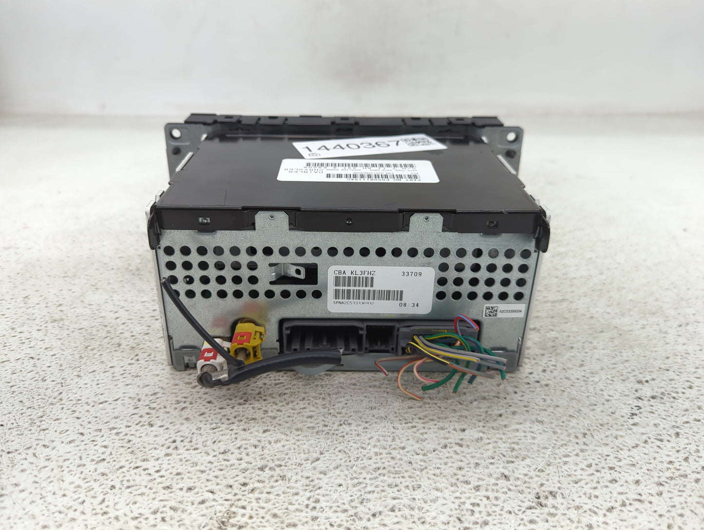 2010 Dodge Caliber Radio AM FM Cd Player Receiver Replacement P/N:P05091115AC P68021161AD Fits OEM Used Auto Parts - Oemused