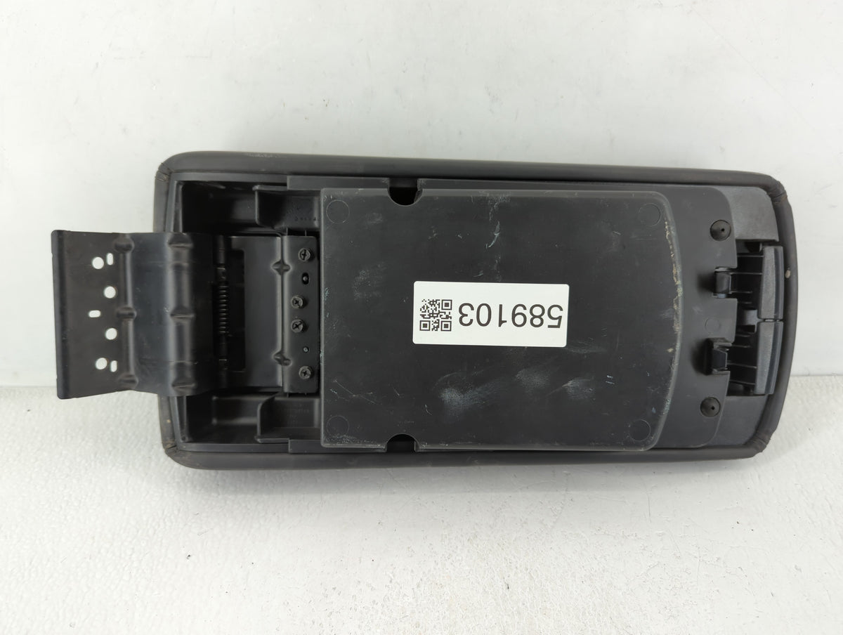 2008-2010 Dodge Charger Center Console Armrest Cover Lid Black - Oemusedautoparts1.com