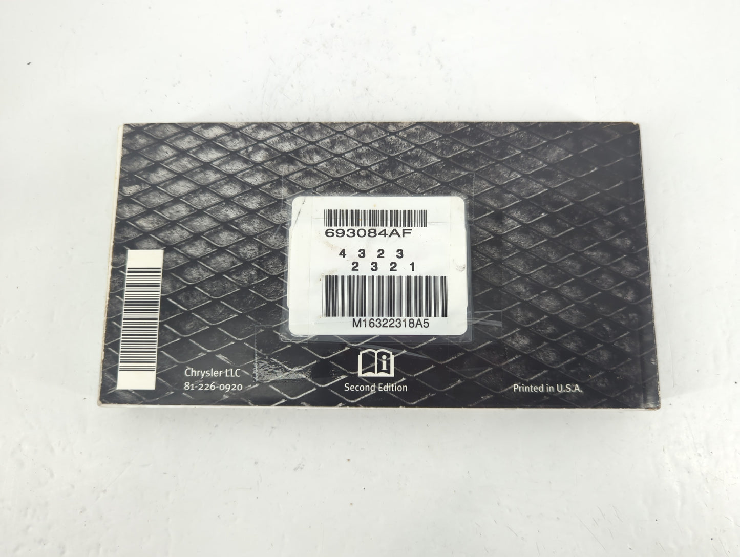 2009 Dodge Charger Owners Manual Book Guide P/N:81-226-0920 OEM Used Auto Parts - Oemusedautoparts1.com