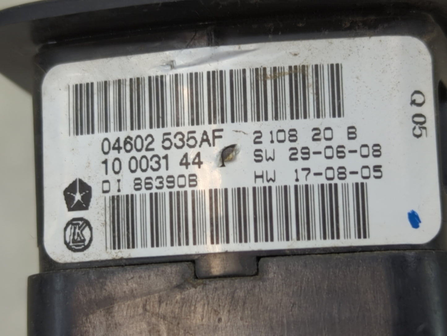 2008-2011 Dodge Grand Caravan Master Power Window Switch Replacement Driver Side Left Fits Fits 2008 2009 2010 2011 OEM Used