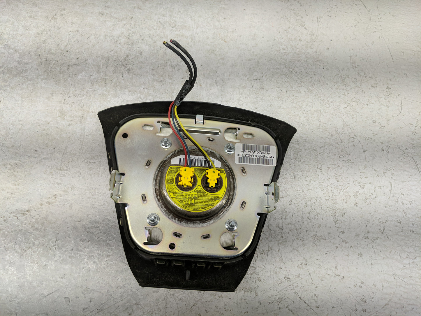 2009 Dodge Journey Air Bag Driver Left Steering Wheel Mounted Black - Oemusedautoparts1.com