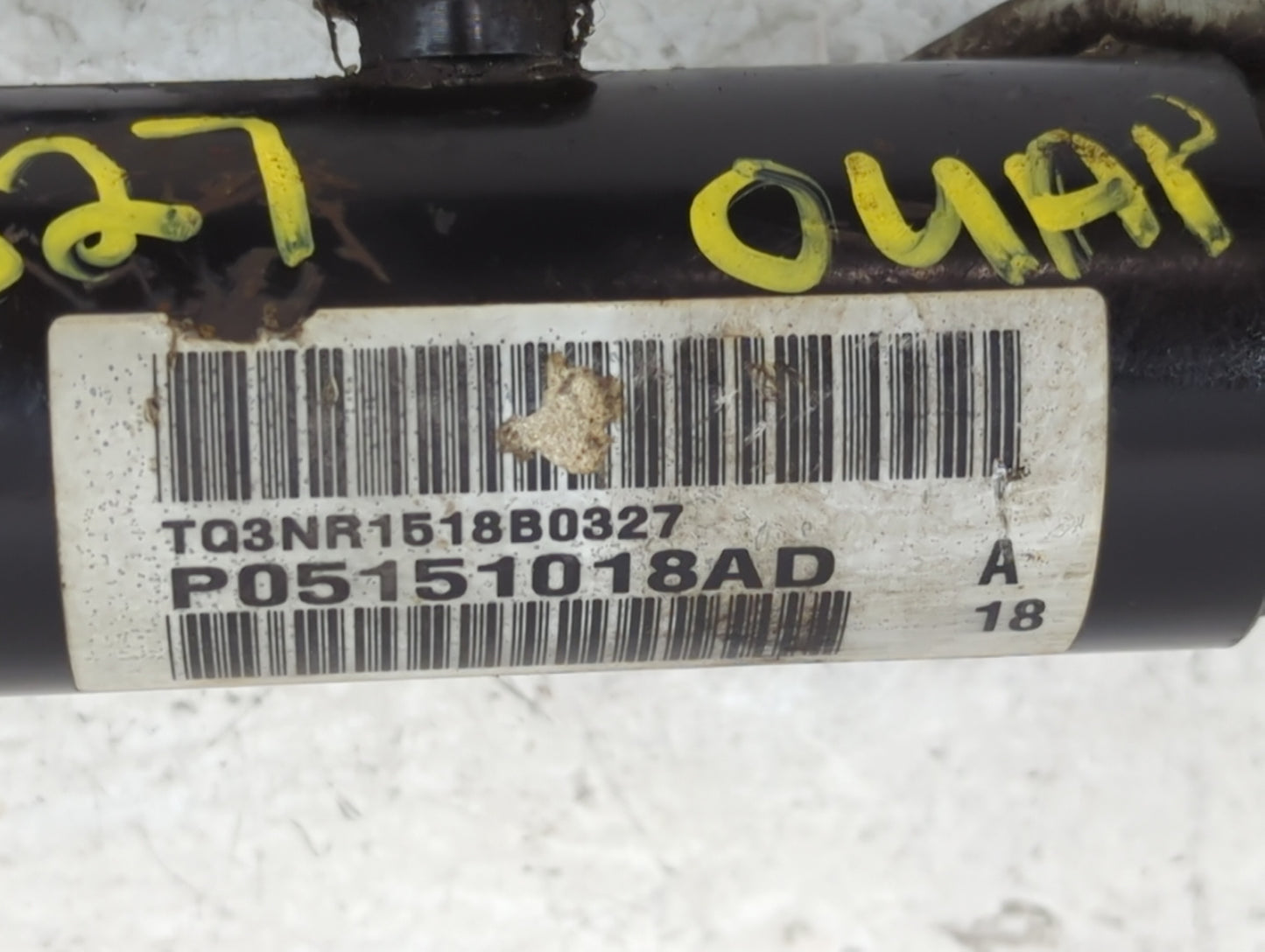 2009-2010 Dodge Journey Rack and Pinion Steering Gear P/N:05151018AD Fits Fits 2009 2010 OEM Used Auto Parts - Oemusedautopa
