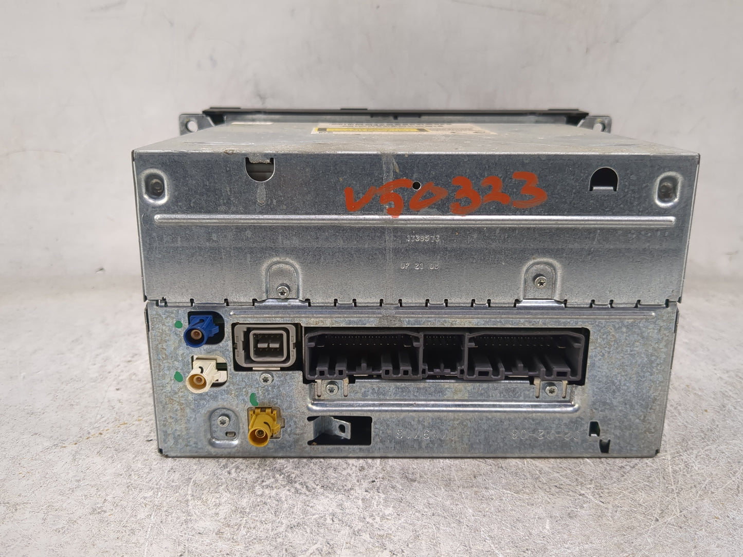 2009 Dodge Journey Radio AM FM Cd Player Receiver Replacement P/N:P05107097AF T00BE171850236 Fits OEM Used Auto Parts - Oemu