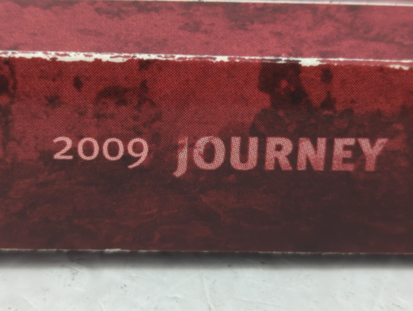 2009 Dodge Journey Owners Manual Book Guide OEM Used Auto Parts - Oemusedautoparts1.com